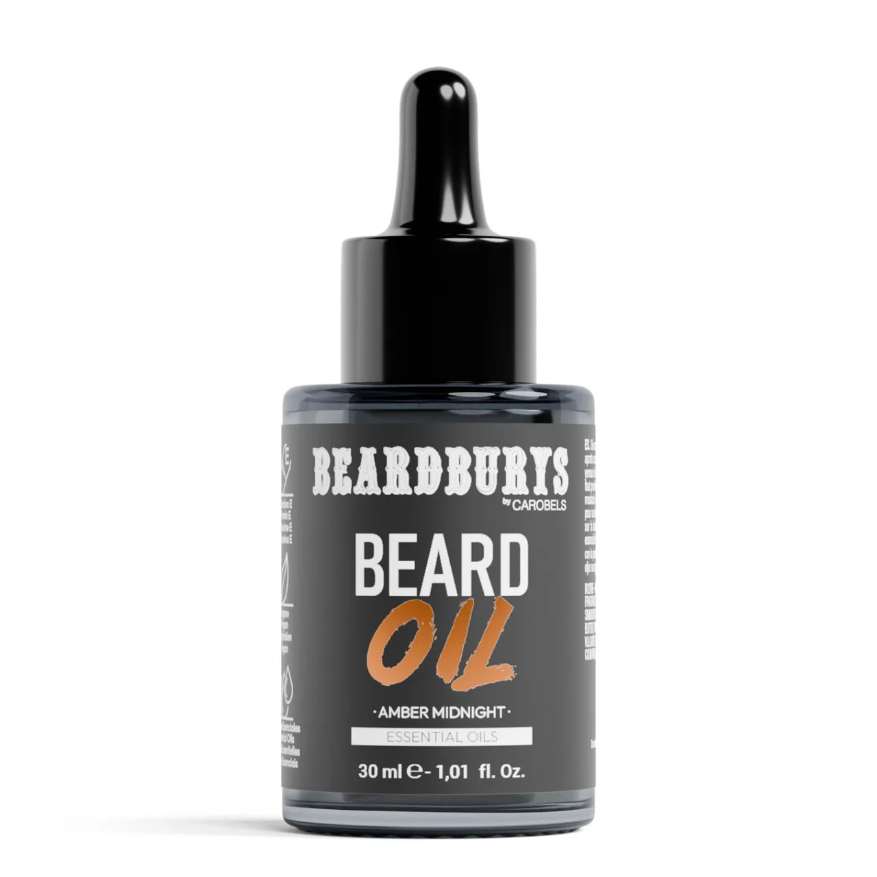 Olej na bradu BEARDBURYS Amber Midnight – 30 ml