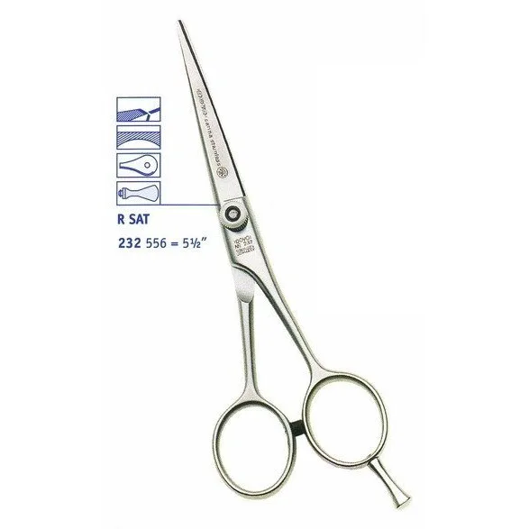 Kadernícke nožnice DOVO 232 556 Satina Stainless - 5,5"