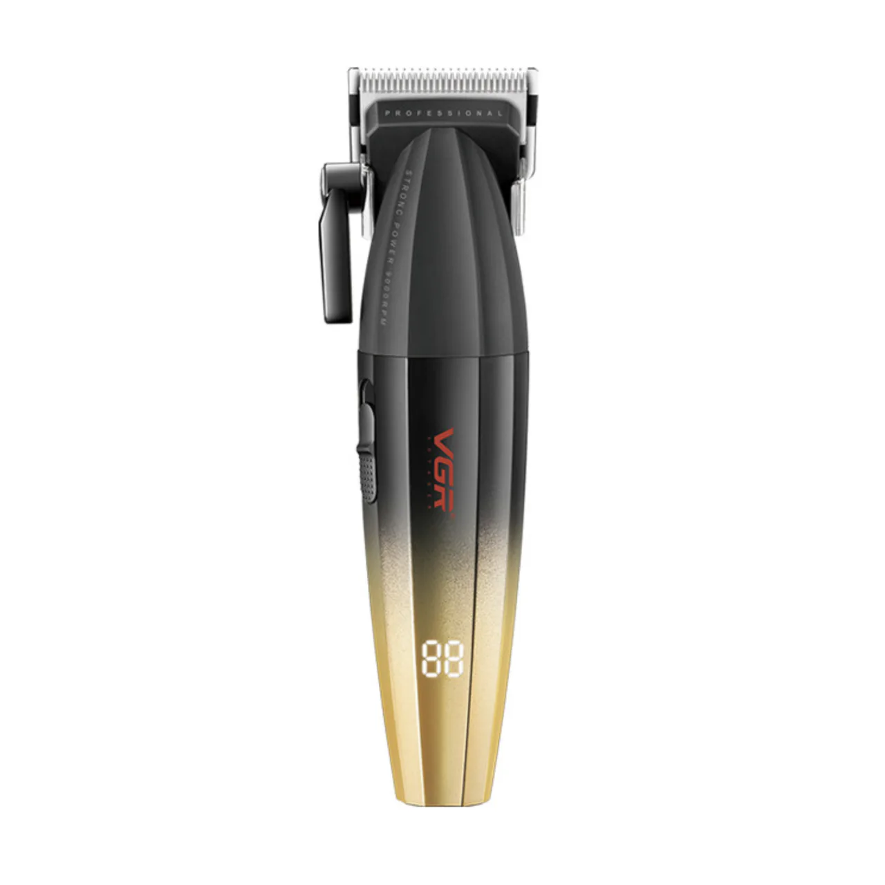 Strihací strojček VGR VOYAGER V-003C Salon Series – zlatý