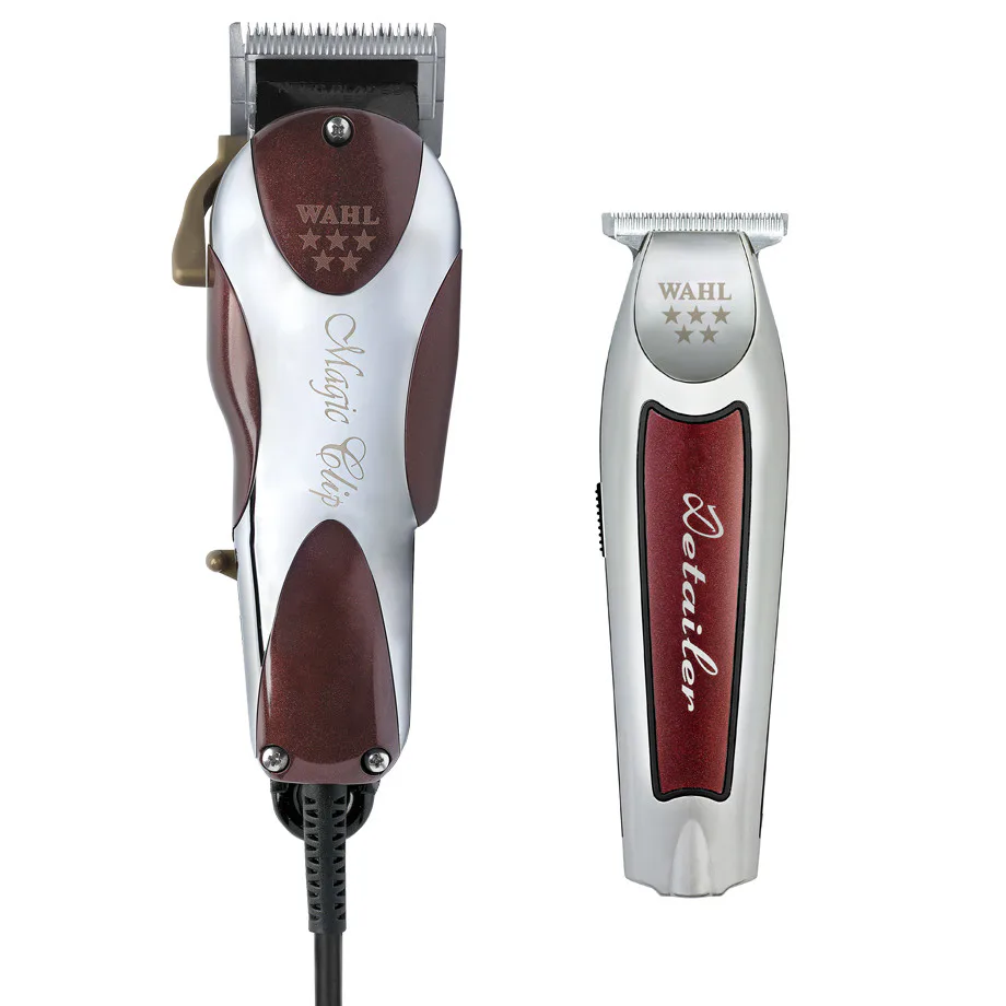 WAHL Silver Wine (sada Magic Clip a Cordless Detailer)