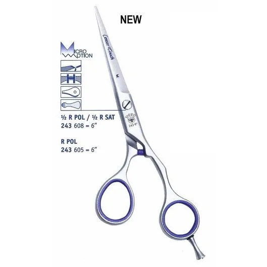 Kadernícke nožnice DOVO 243 608 Centre Touch - 6"