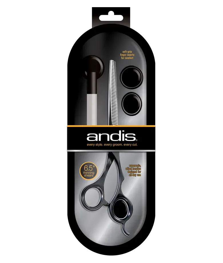 Barber nožnice Andis - efilačné 6,5"