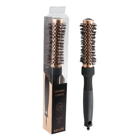Kefa na vlasy Ceramic Curler turmalín &amp; Ionic 25 mm