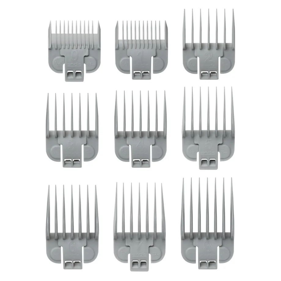 Prídavné hrebene Andis 66350 - Set 9 ks