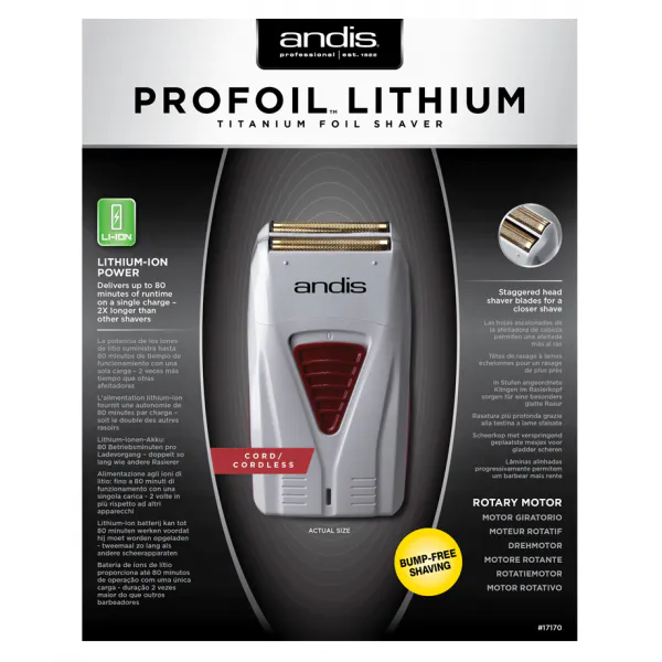 Holiaci strojček Andis ProFoil Shaver - Obrázok 4