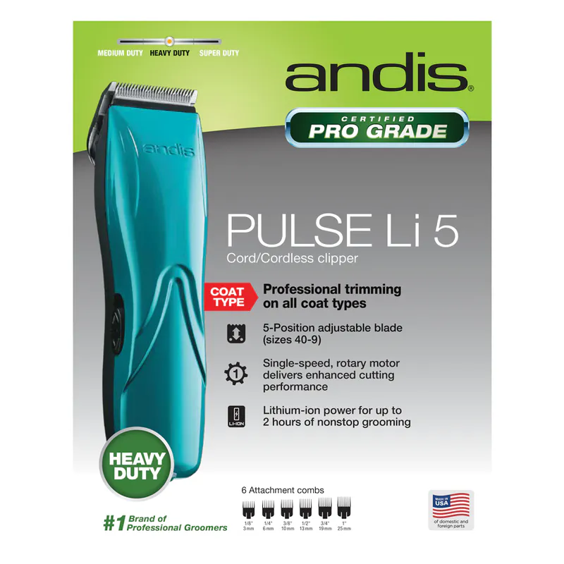 Andis Pulse Li 5 - Obrázok 4