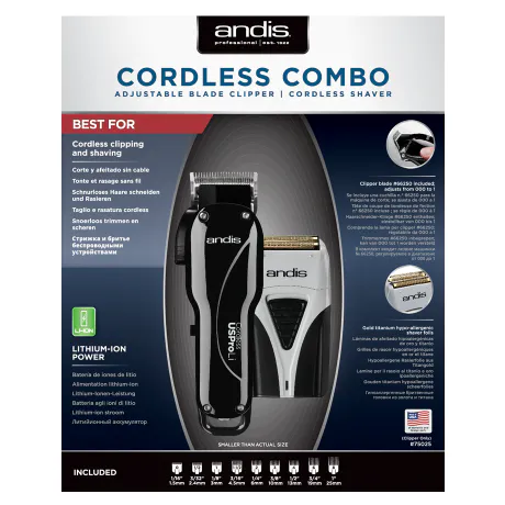 Andis Cordless Combo - Obrázok 2