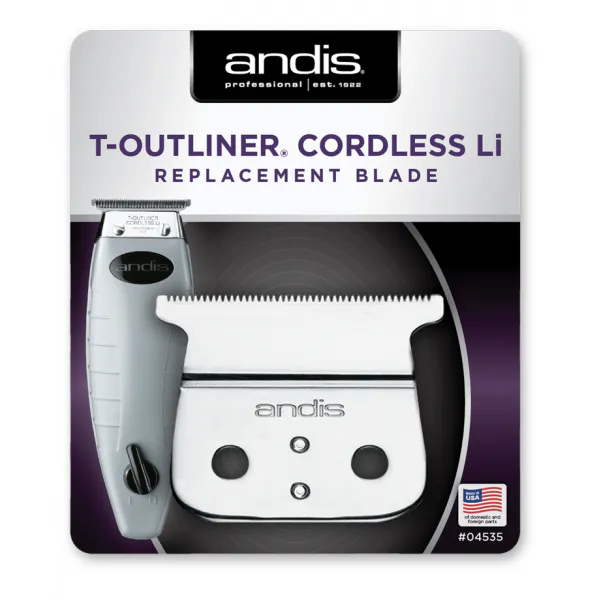 Strihacie hlavice Andis T-outliner Cordless Li - Obrázok 2