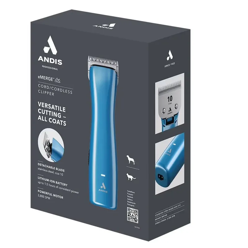 ANDIS eMERGE Lite - Blue - Obrázok 5