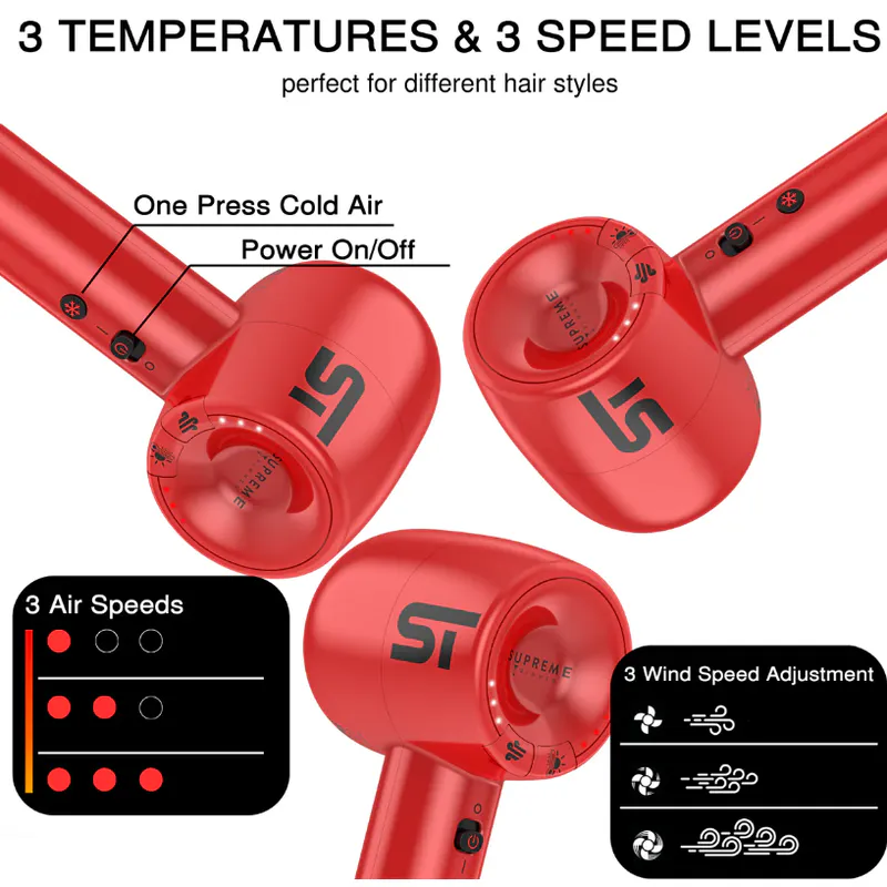 Supreme Tools Hair Dryer Kit - Obrázok 3